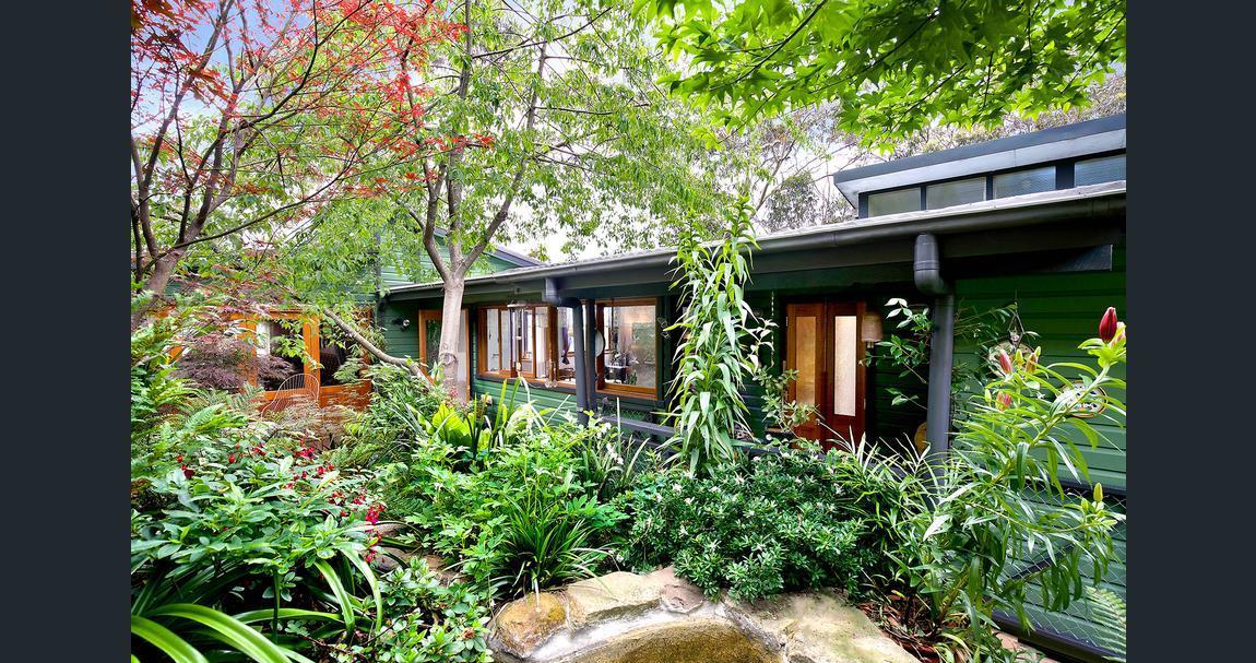 The Black Cockatoo - Secret Garden Treetops Home Katoomba Exterior foto